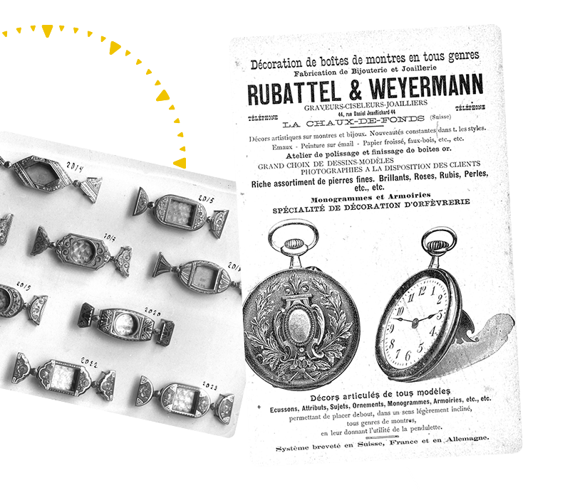 Rubattel & Weyermann - cadrans soignés